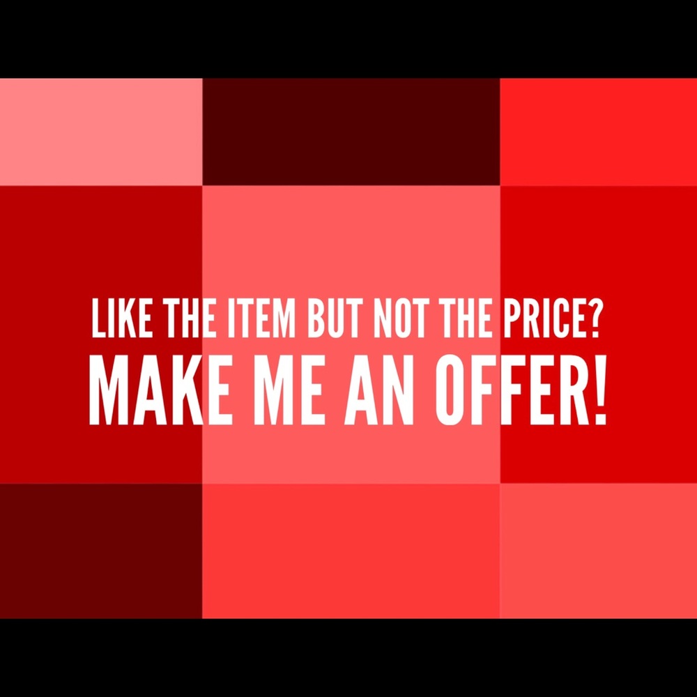 Im open to all reasonable offers!